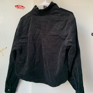 corduroy black long sleeve!